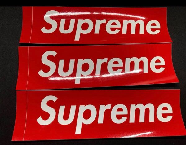 supreme ステッカー 3枚