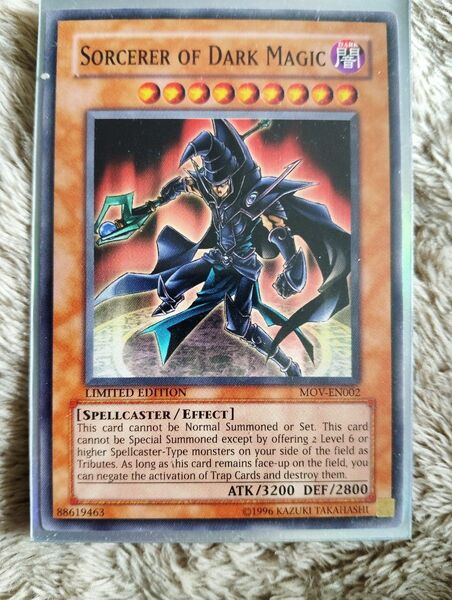 遊戯王 北米版 黒衣の魔導師 映画特典カ−ド