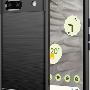 Pixel 7a ケース 耐衝撃 指紋防止 tpu カーボン調 ピクセル7a 黒