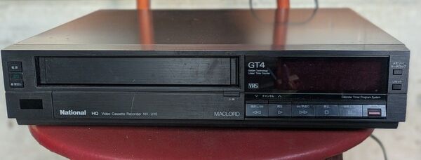 National GT4 NV-U10 VHSビデオデッキ カセットデッキ