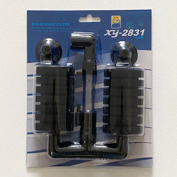 未開封 バイオ スポンジフィルター xy-2831 1個 吸盤タイプ 小型水槽用