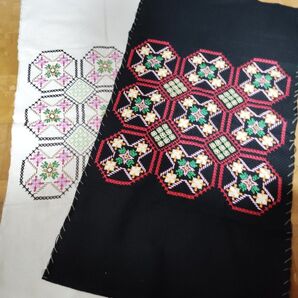 ししゅう入り布(2枚セット)