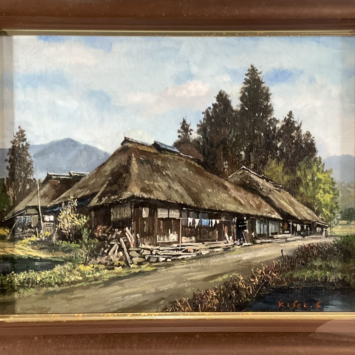 Yahoo!オークション -「絵画 民家」(油彩) (絵画)の落札相場 Yahoo!オークション -「絵画 民家」(油彩) (絵画)の落札相場