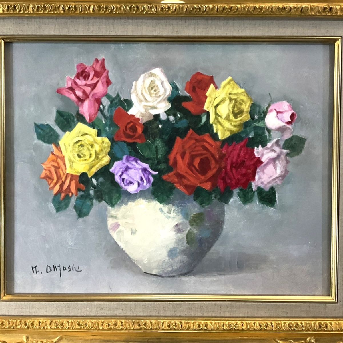 2025年最新】Yahoo!オークション -絵画 油彩 薔薇(美術品)の中古 2025年最新】Yahoo!オークション -絵画 油彩 薔薇(美術品)の中古