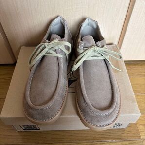 「WALLABEE」ワラビー スエードローカットモカシンシューズ