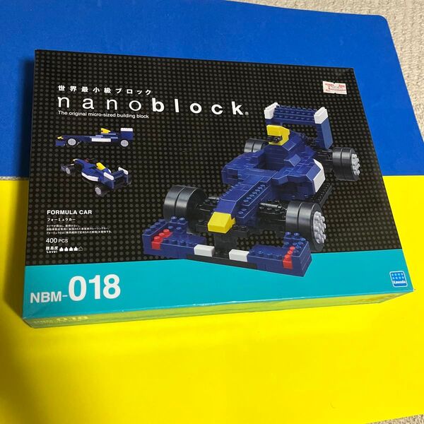 未開封品 ナノブロック フォーミュラカー NBM-018 箱無し