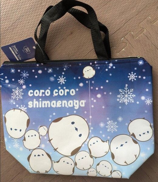 シマエナガ 保冷バッグ エコバッグ