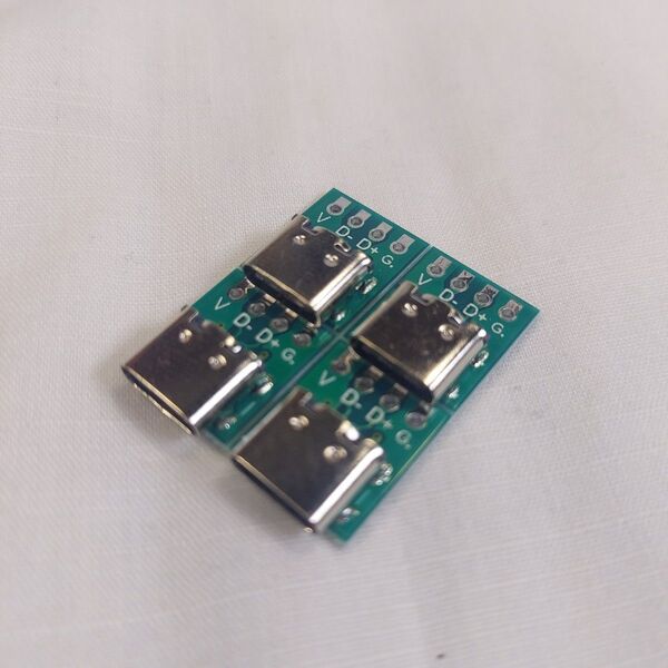 USB Type-C TYPEC タイプC 端子 コネクタ 基板 4個セット