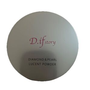 【美品】D.if story ディフストーリー ダイヤモンド&パール ルーセントパウダー フェイスパウダー20g