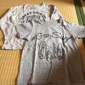 3can4onロンTとユニクロ半袖Tシャツのセット