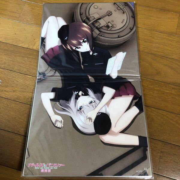 色紙 2つ折り色紙 ガールズ&パンツァー ガルパン 西住まほ 逸見エリカ 未開封