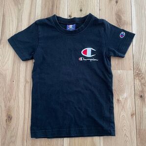 Champion ブラック Tシャツ 110