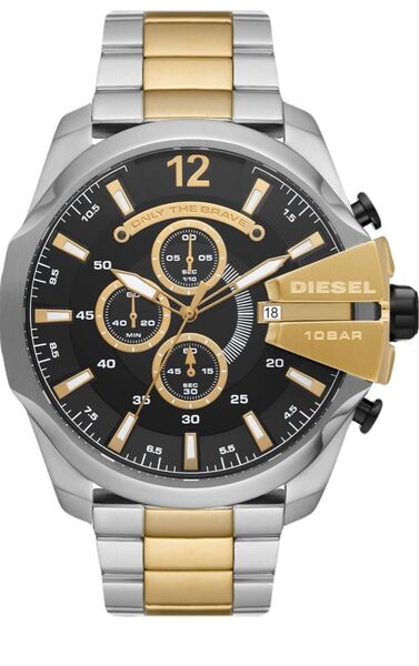 【DIESEL/ディーゼル】腕時計 アナログ シルバー ゴールド 人気