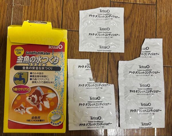 Tetra 金魚の水つくり 16錠