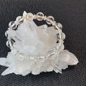 天然石 水晶クリスタルブレスレット