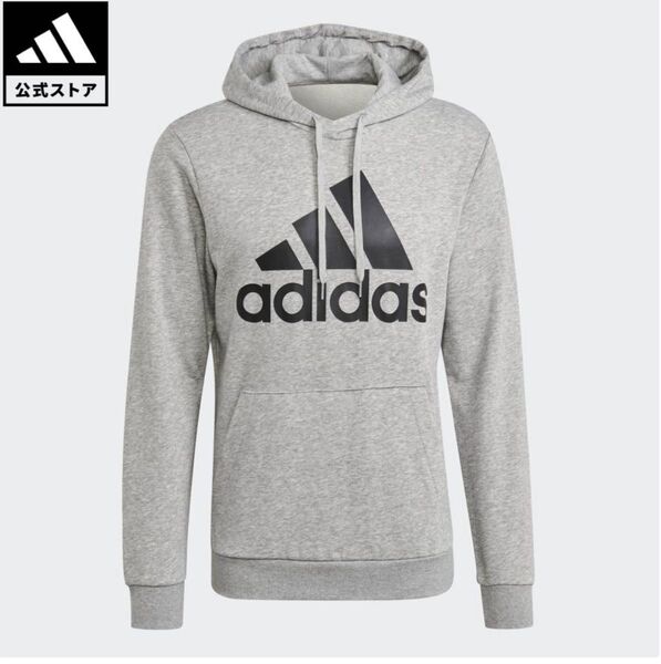 adidas ライフスタイル エッセンシャルズ ビッグロゴ パーカー