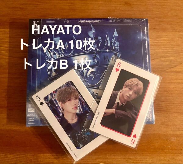 MAZZEL Royal Straight Flush 通常盤 HAYATOトレカA10枚 トレカB 1枚