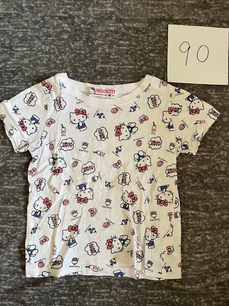 ⑨キティちゃん 90サイズ 半袖 Tシャツ