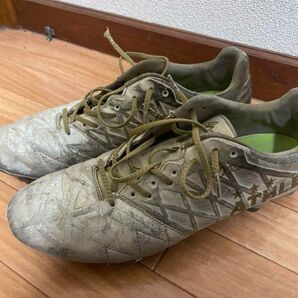 アスレタ サッカー スパイク トップモデル 27cm ホワイト ゴールド