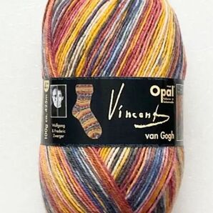 【数量限定】Opal オパール毛糸 ヴィンセント・ヴァン・ゴッホ(5433)1個