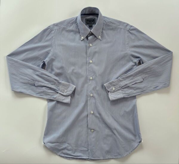 ORIAN “Vintage” イタリア製ボタンダウンチェックシャツ38/15