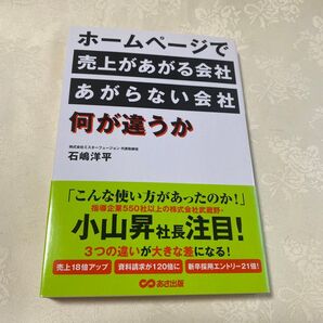 ホームページで売上があがる会社、あがらない会社、何が違うか