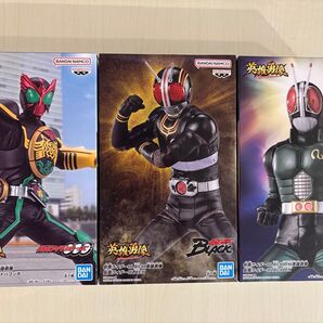 英雄勇像 仮面ライダーBLACK BLACKRX オーズ フィギュア