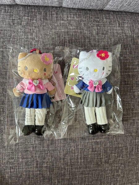 ハローキティ スタイルアップマスコット コギャル&コギャル(日焼け)計2点