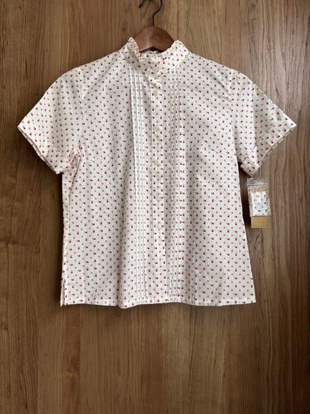 新品 RENOWN nexteye 花柄 半袖シャツ サイズ9