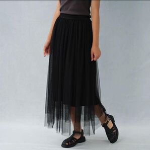 LOVETOXIC ラブトキシックチュールロングスカート ロングスカート新品