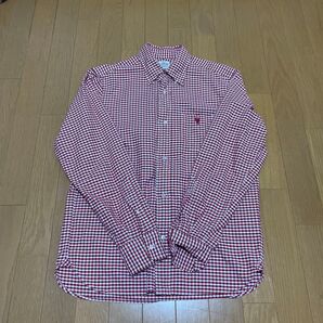 コーエン coenギンガムチェックシャツ メンズ レッド系