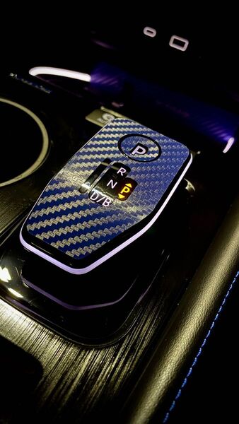 【ネイビー+今だけおまけ付き】E13ノート オーラ T33エクストレイル カーボン調シフトノブ シフトレバー ニスモ オーテック