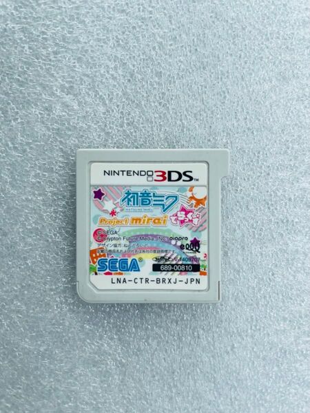 3DS 初音ミク Project mirai でらっくす ソフトのみ