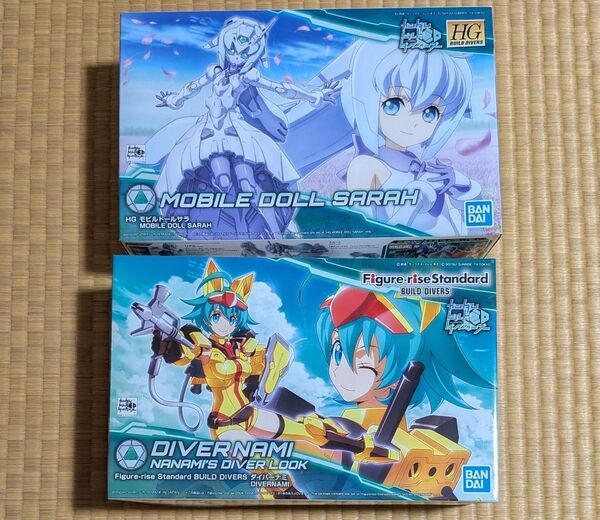 モビルドールサラ、ダイバーナミ 2体セット HGBD 1/144スケール HG BUILD DIVERS、ガンダムビルドダイバーズ