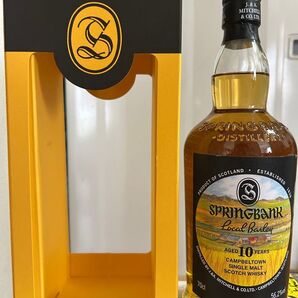 スプリングバンク ローカルバーレイ 10年 2019 56.2% 700ml ウイスク・イー正規品 SPRING BANK