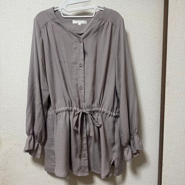 GRL ブラウス レディース グレー