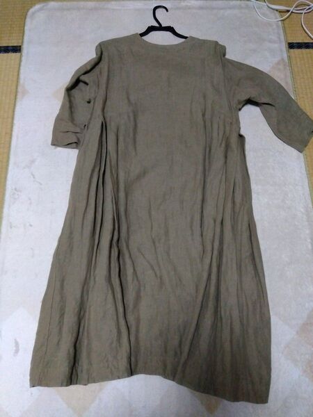 nest Robe ネストローブ リネンサイドタックワンピース
