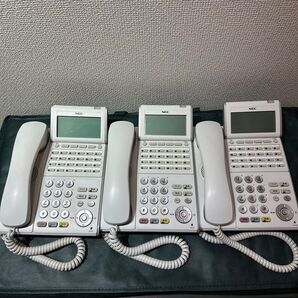 4台 NEC ビジネスホン DT300 DTL-24D-1D (WHT) ホワイト (3台+1台) 620