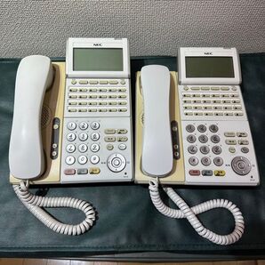 NEC ビジネスホン DT300 DTL-24-PA (WHT) ホワイト 2台セット