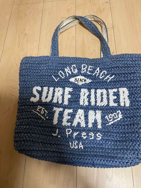 J.PRESS ジェイプレス籠バック 夏用バック