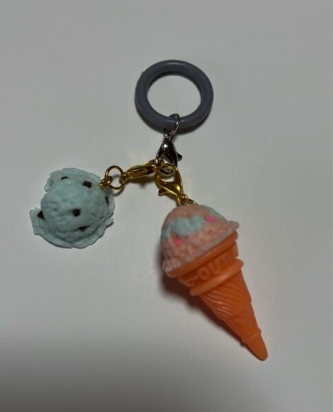 めじるしアクセサリー リングマーカー チャーム ハンドメイド アイス