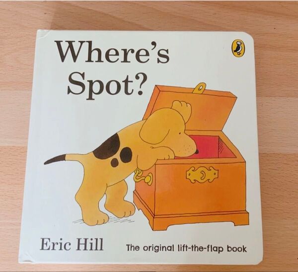 英語絵本where’s spot? ハードカバー 洋書 読み聞かせ しかけ絵本