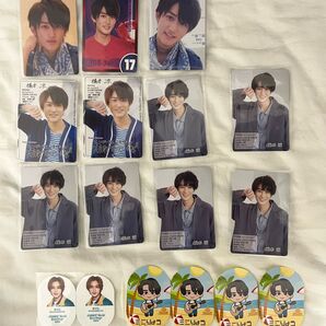 HiHi Jets B&ZAI 橋本涼 カレカ オールスターカード クリップ BINGO ステッカー