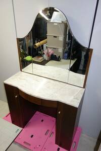  dresser dresser three surface mirror dresser mirror tabletop marble style. tabletop 