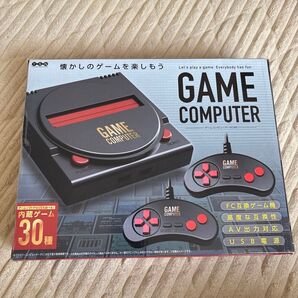 GAME COMPUTER レトロゲーム互換機 内蔵ゲーム30種 新品未使用