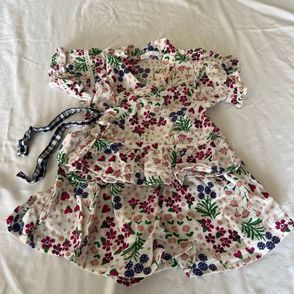 キッズ 甚平 セットアップ 女の子