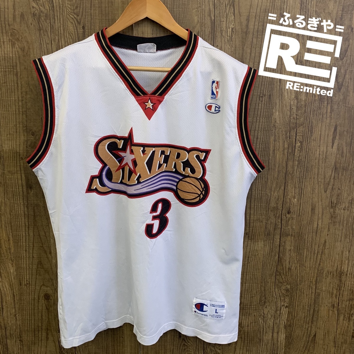 NBA/USED】フィラデルフィアセブンティシクサーズオーセンティック