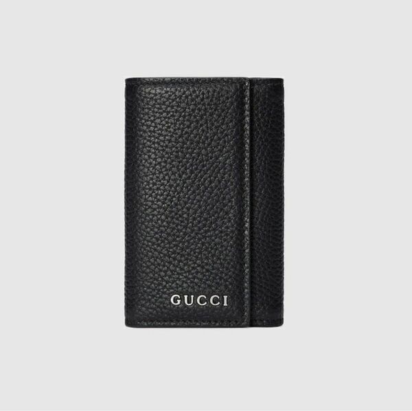 GUCCI キーケース ブラック レザー