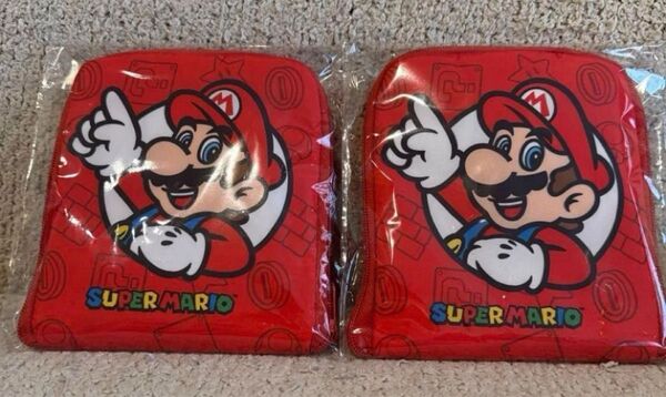 【未開封 2個セット】ジョーシン スーパーマリオ エコバッグ ポケッタブルバッグ