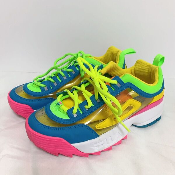 【FILA】フィラ スニーカー カラフル 24.0cm